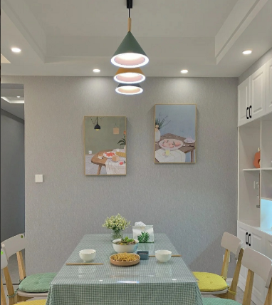 105㎡久看不腻夏日小清新的小家