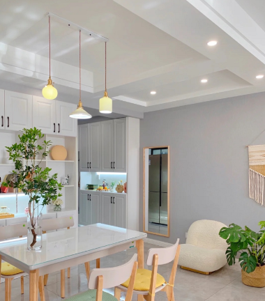 105㎡久看不腻夏日小清新的小家