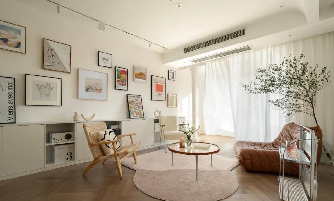 90㎡北欧风格，温暖的小家