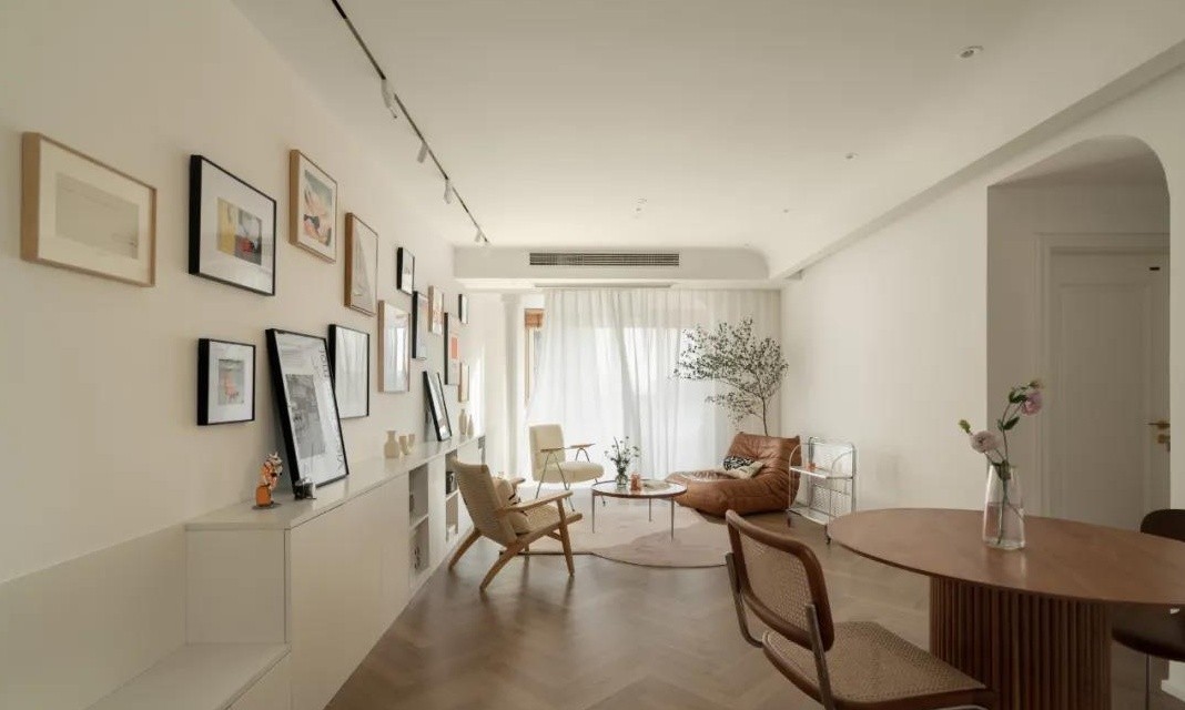 90㎡北欧风格，温暖的小家