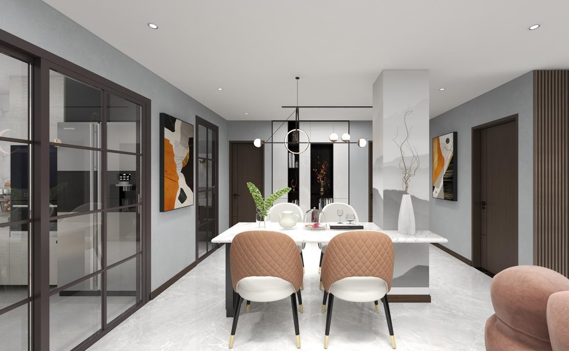 126㎡轻奢风格装修