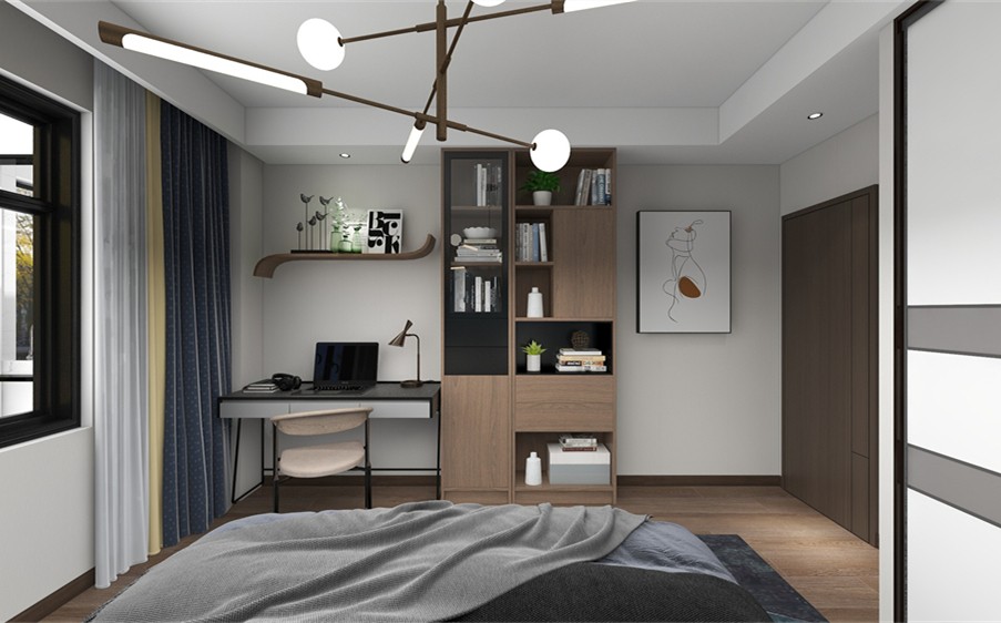 126㎡轻奢风格装修