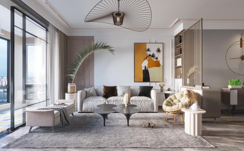 现代公寓设计精致而纯粹！