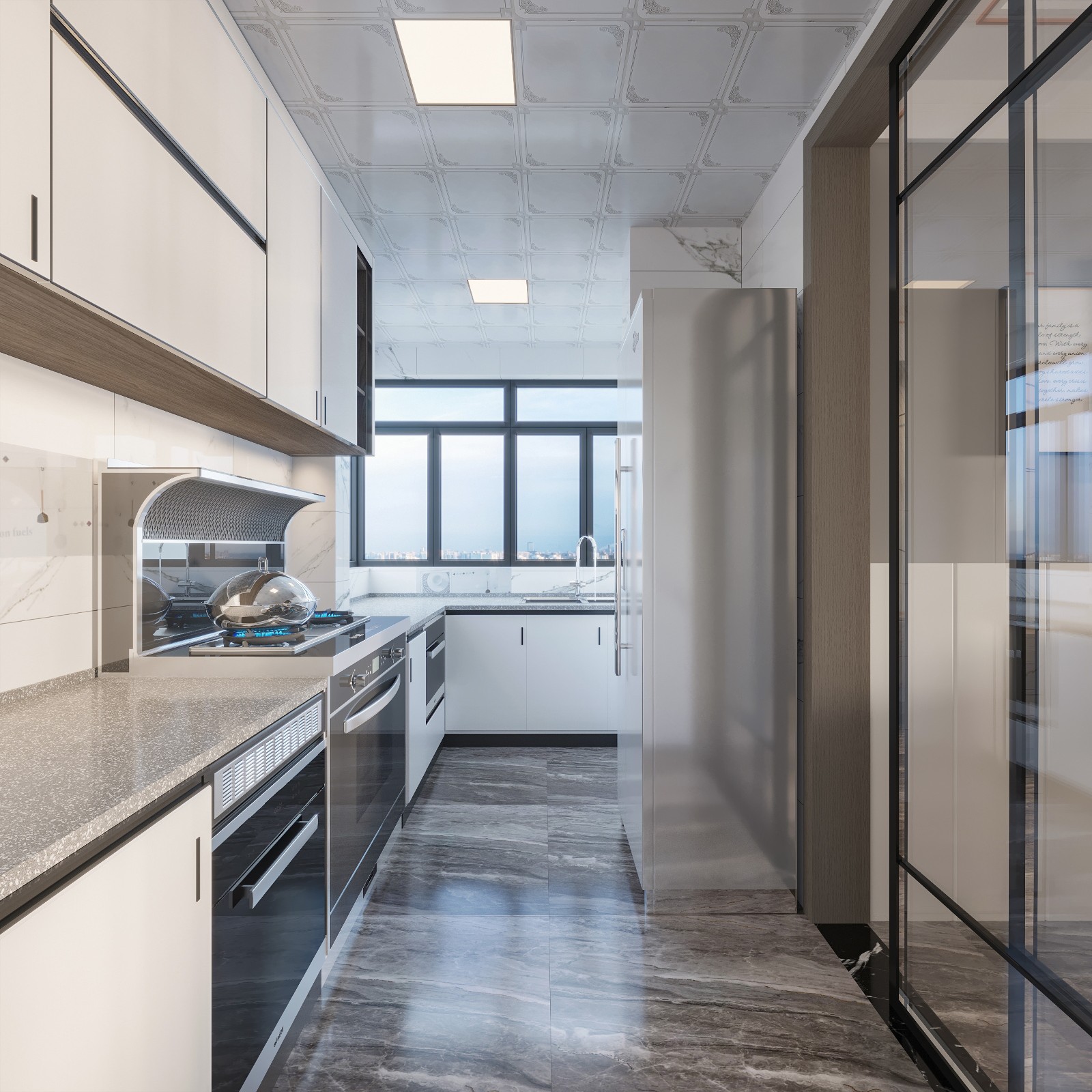 现代公寓设计精致而纯粹！