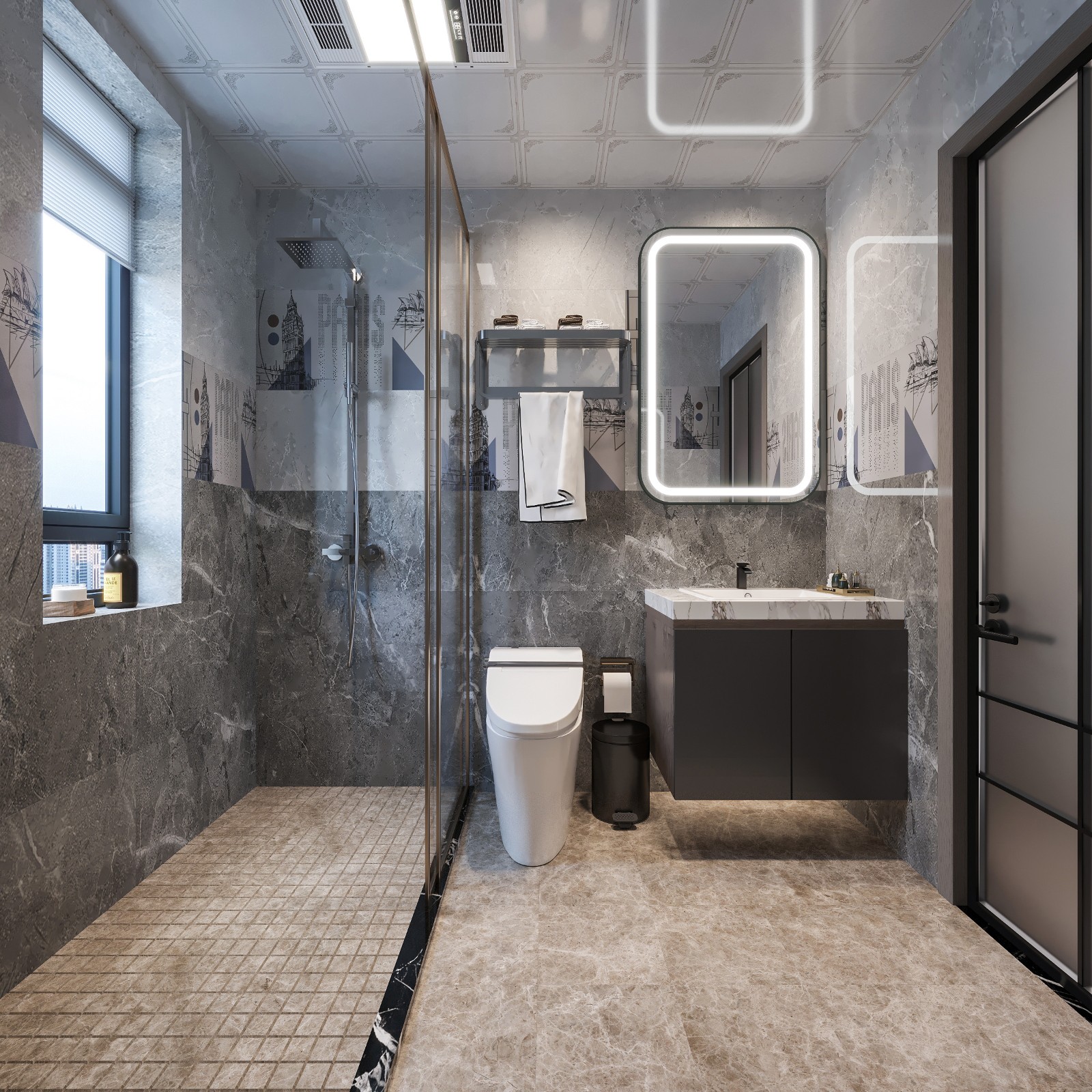 现代公寓设计精致而纯粹！