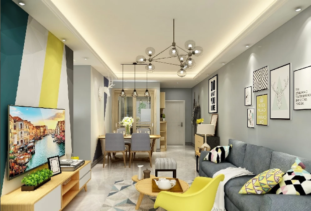 85㎡北欧风格装饰