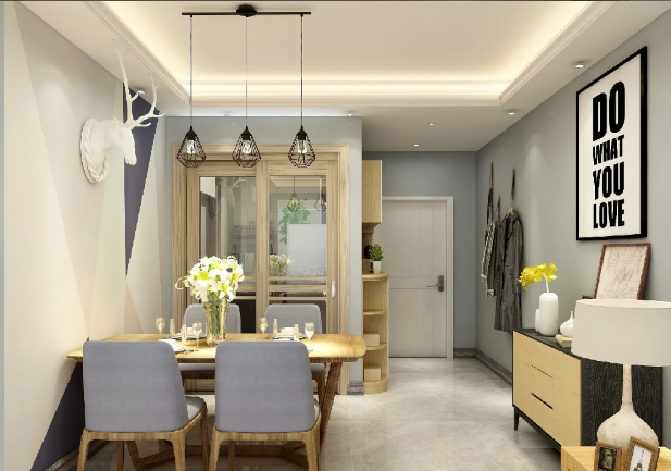 85㎡北欧风格装饰