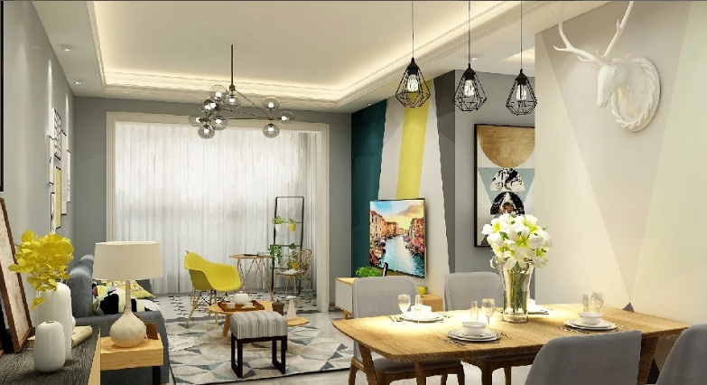 85㎡北欧风格装饰