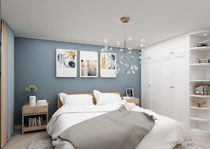 80㎡北欧小清新！