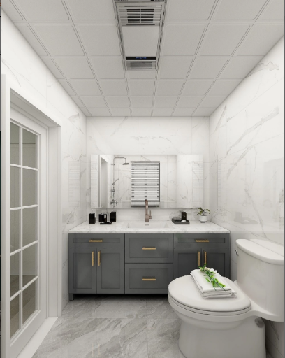 80㎡北欧小清新！