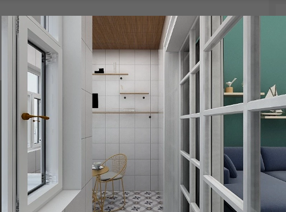 80㎡北欧小清新！