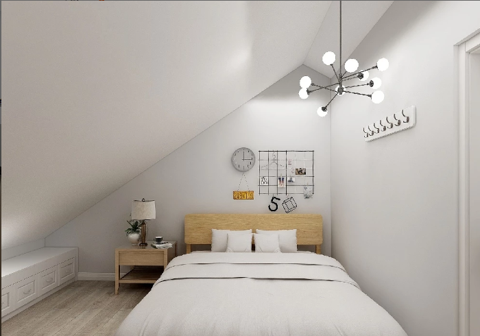 80㎡北欧小清新！