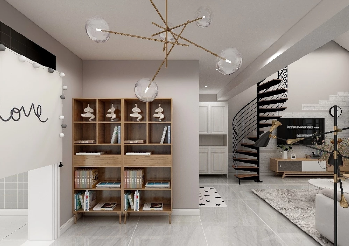 80㎡北欧小清新！