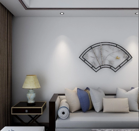 110㎡中式现代三居