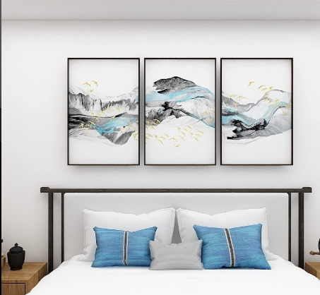 110㎡中式现代三居