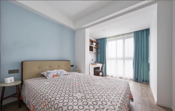 现代轻奢加之橙色点缀