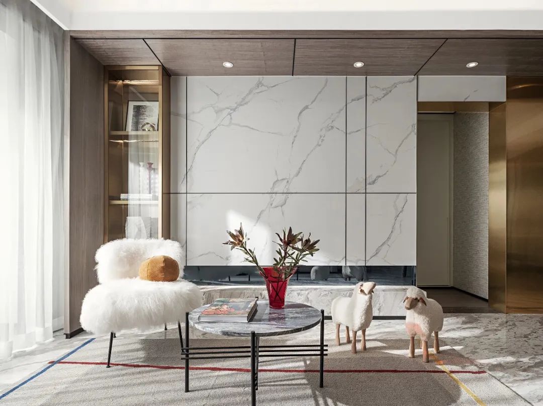 70㎡现代轻奢，时尚华丽的设计，低调温馨好高级