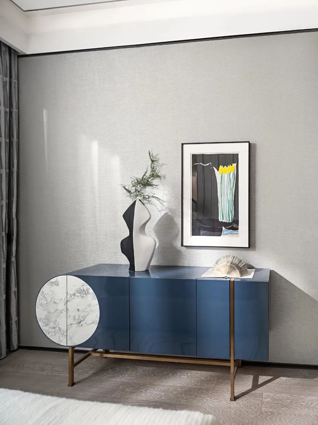 70㎡现代轻奢，时尚华丽的设计，低调温馨好高级