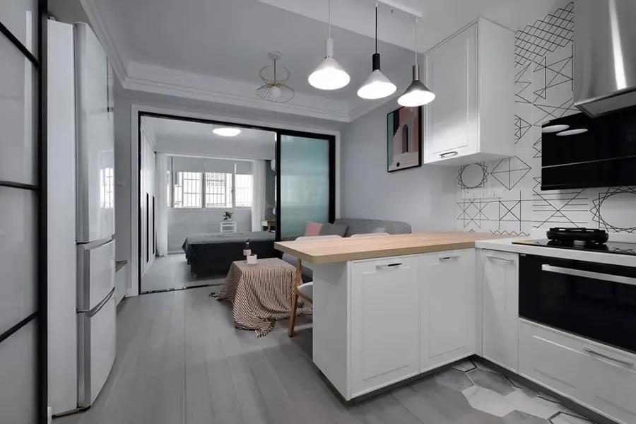 35m²的小户型，一个人住也可以很舒适