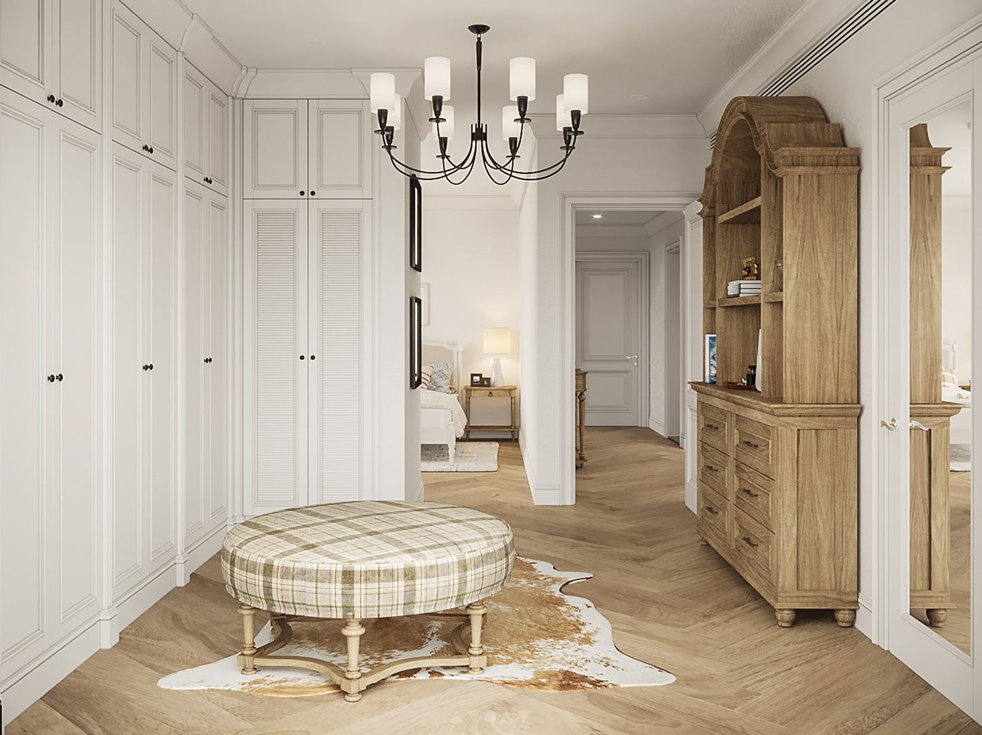 简约美式田园风小清新别墅住宅