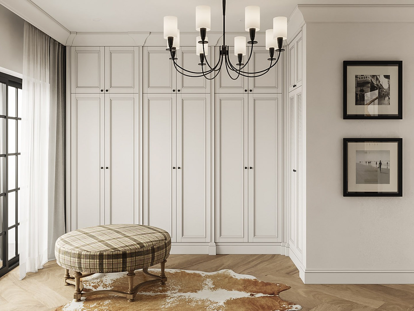 简约美式田园风小清新别墅住宅