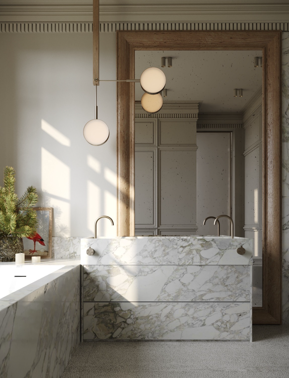 现代法式简约风格住宅