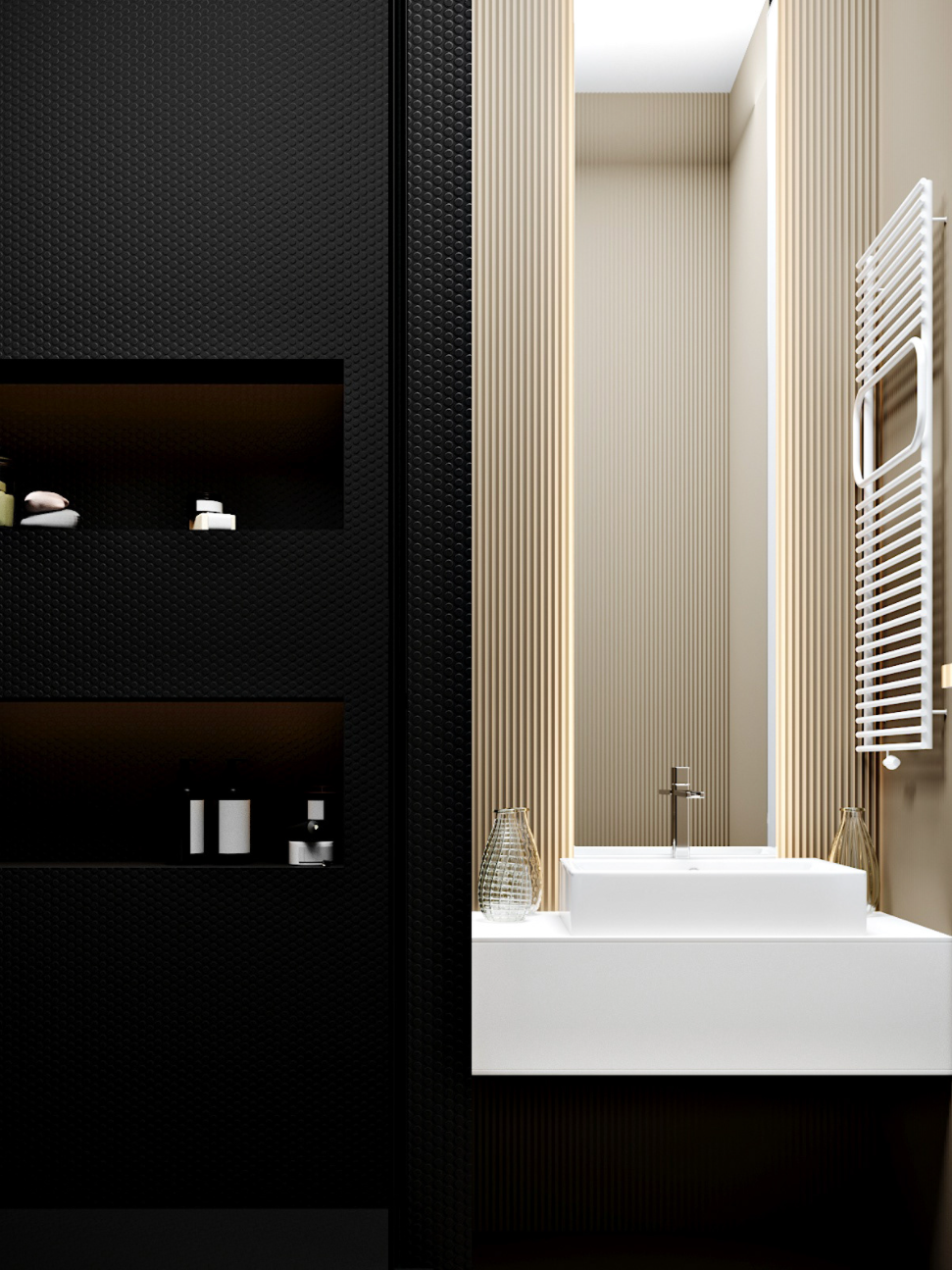 现代简约北欧风木色调小户型公寓住宅