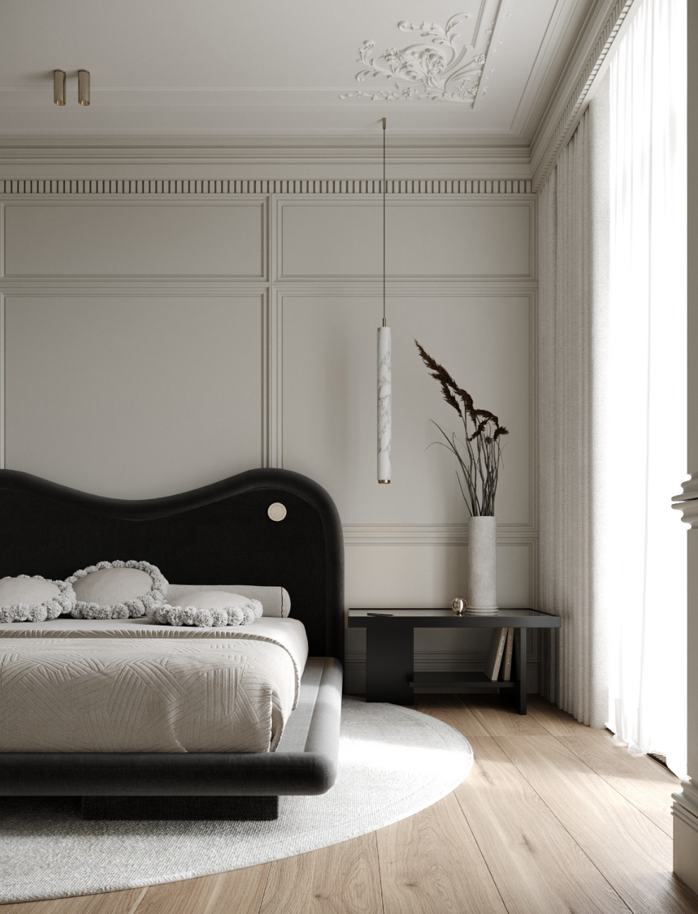 现代法式简约风格住宅