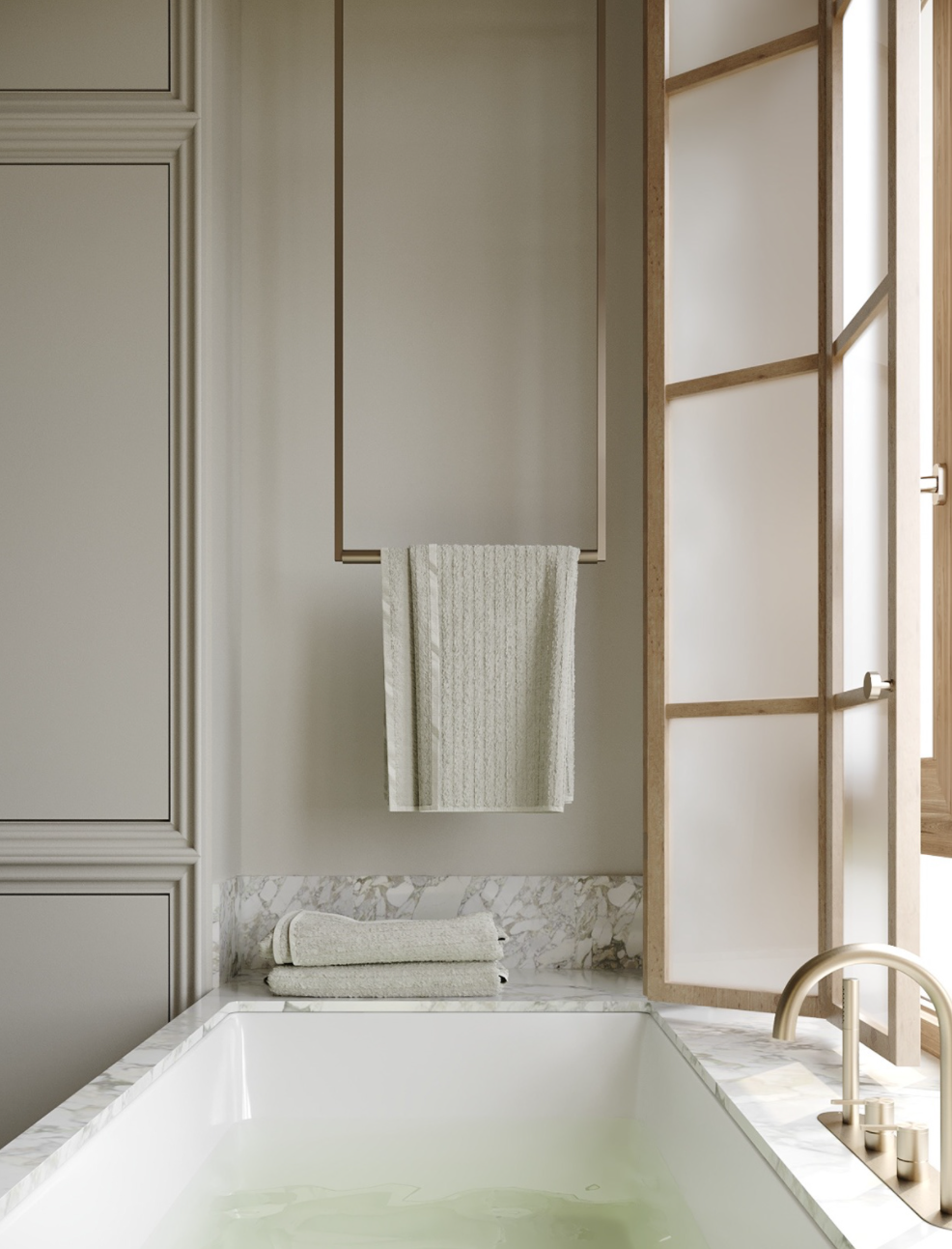 现代法式简约风格住宅