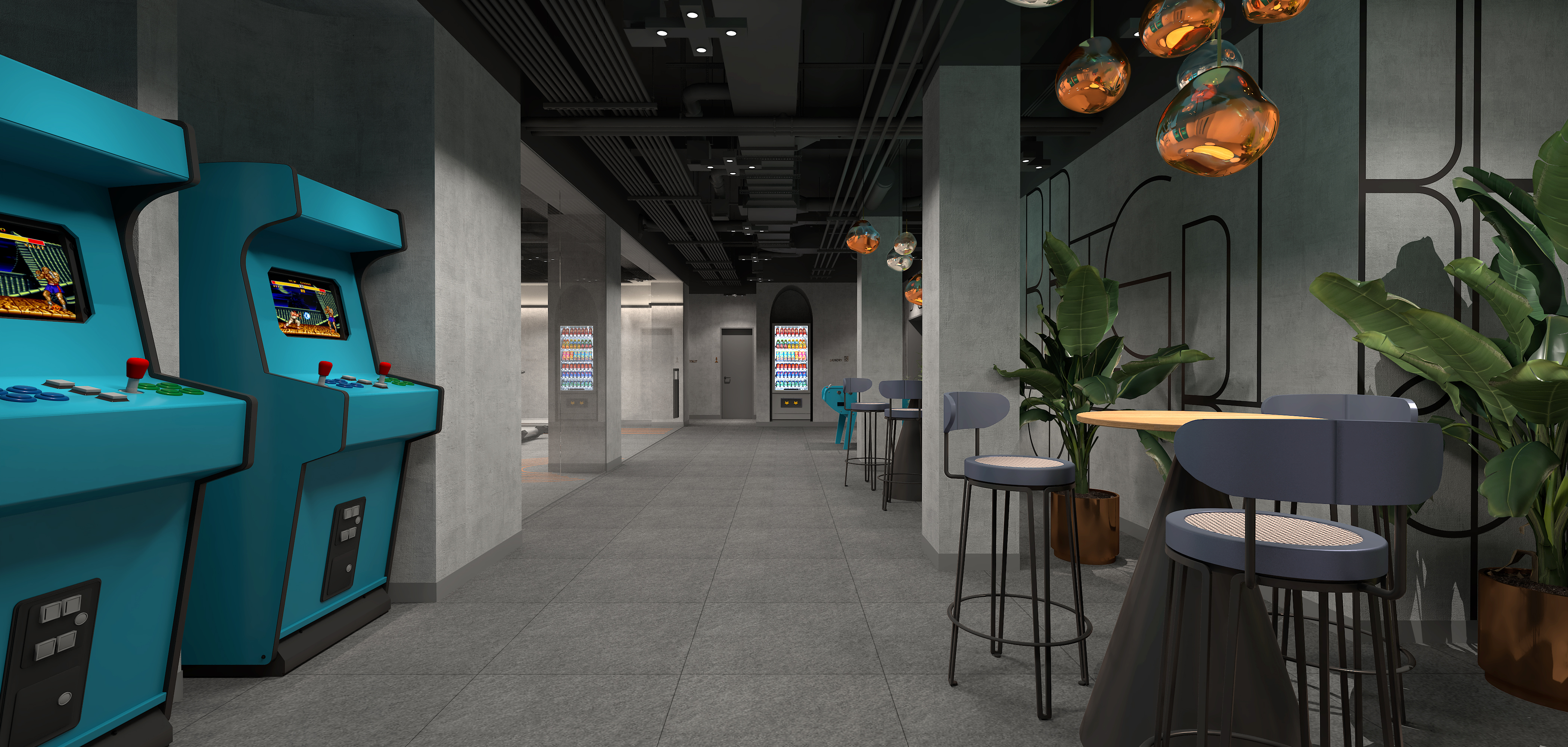 北京市中心酒店项目局部空间设计改造