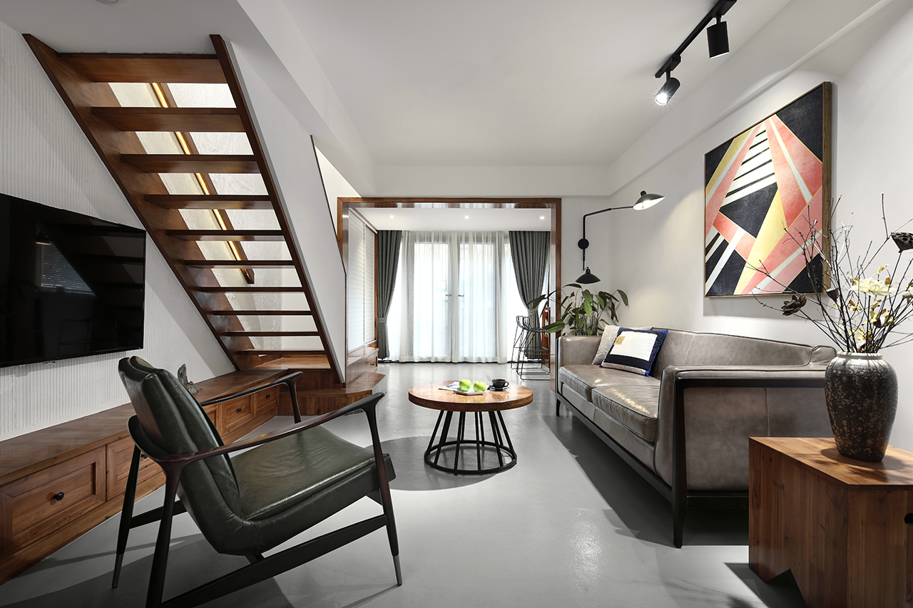 朴实的材料、温暖的色调，让简约风格更有生气