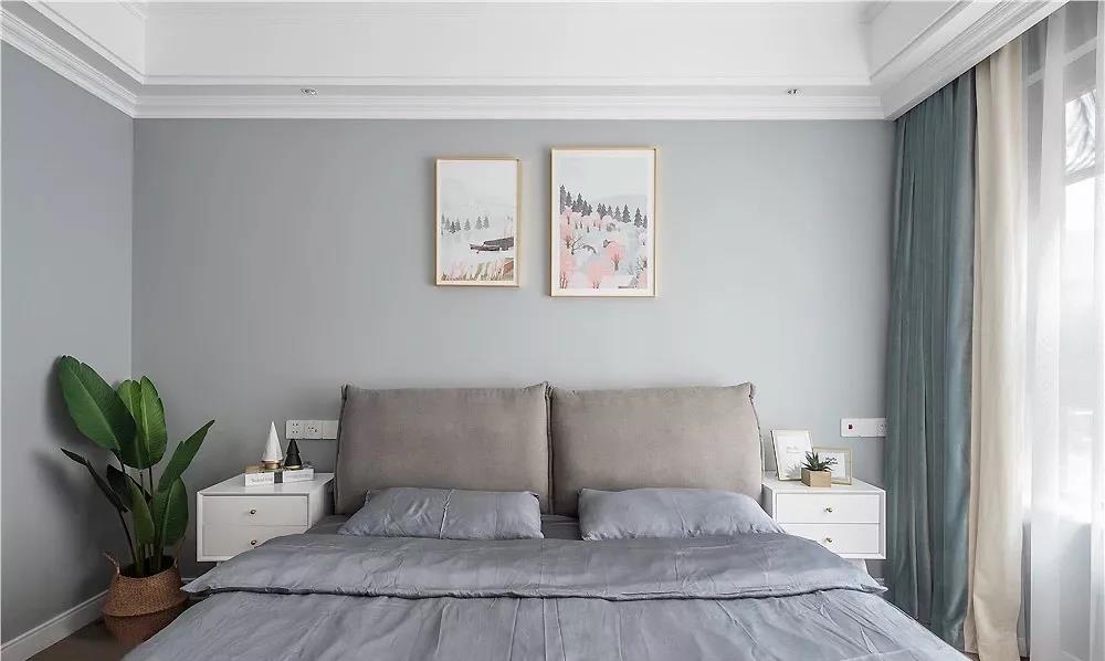 100㎡北欧风装修案例，整体色调轻松而舒适