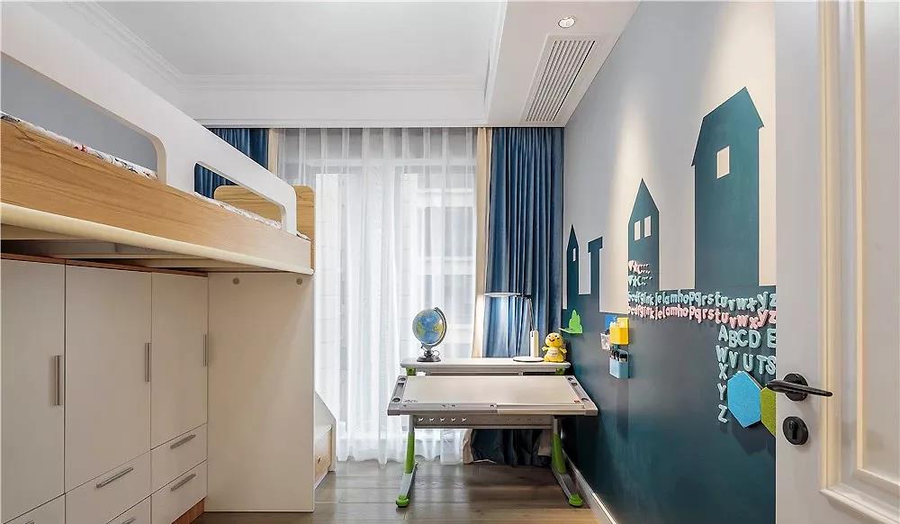 100㎡北欧风装修案例，整体色调轻松而舒适