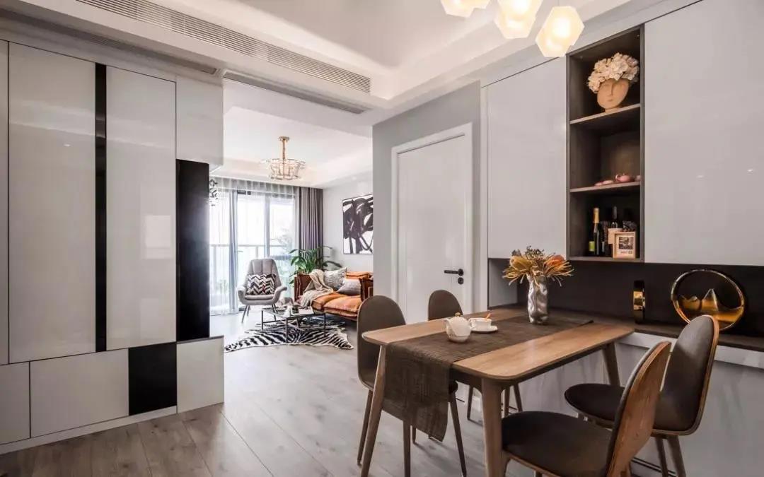 77㎡现代风，温馨舒适的小户型