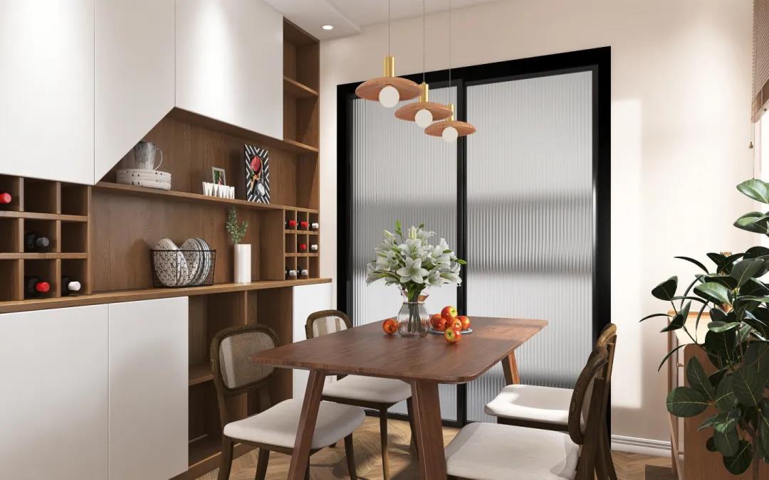 90²两室改造，日式+现代风格