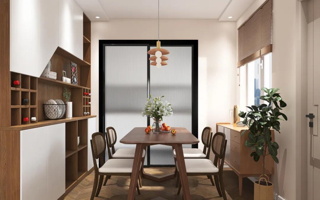 90²两室改造，日式+现代风格