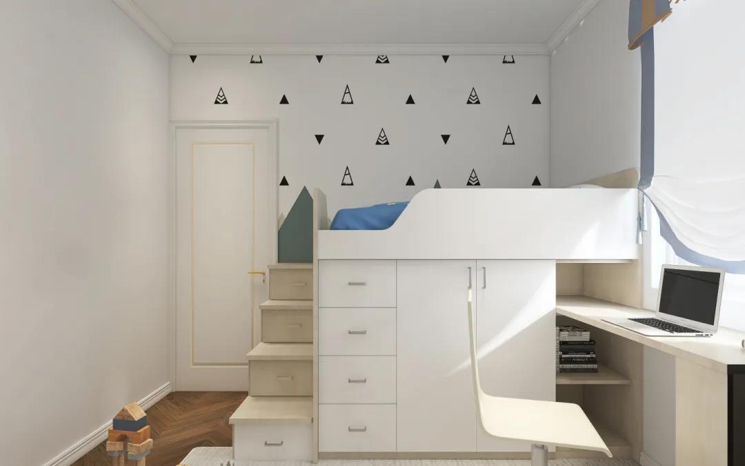 90²两室改造，日式+现代风格