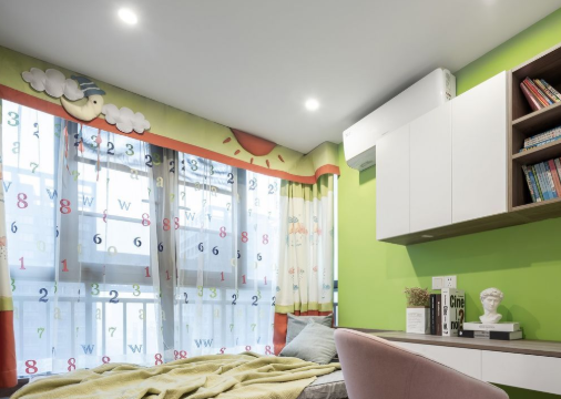 130㎡三居室现代风格