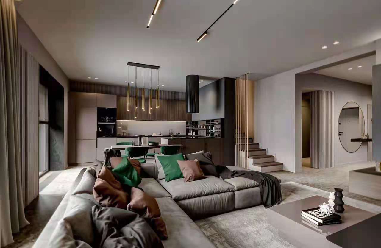 160m&sup2;现代风格，