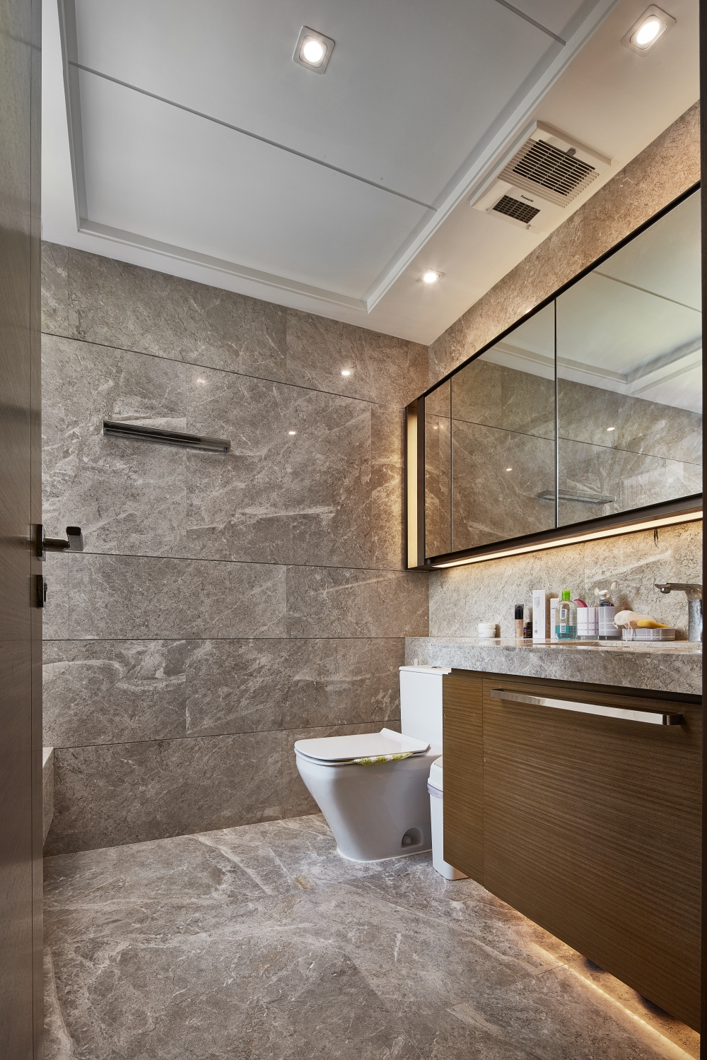 银湖蓝山150㎡现代轻奢实景