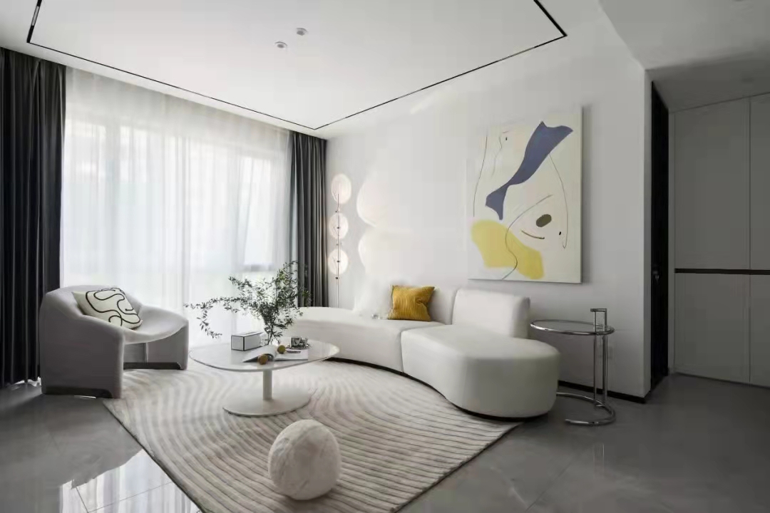 意式极简+侘寂风的舒适住宅