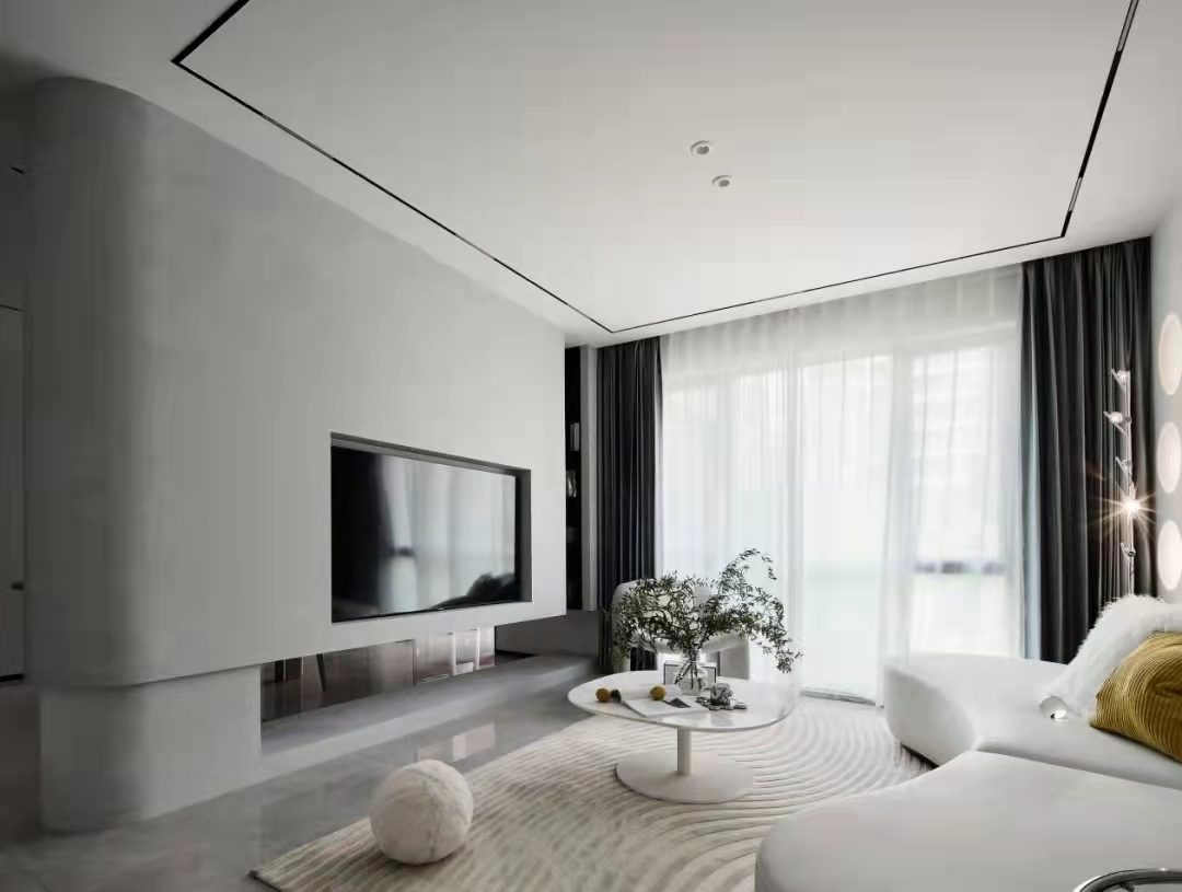 意式极简+侘寂风的舒适住宅