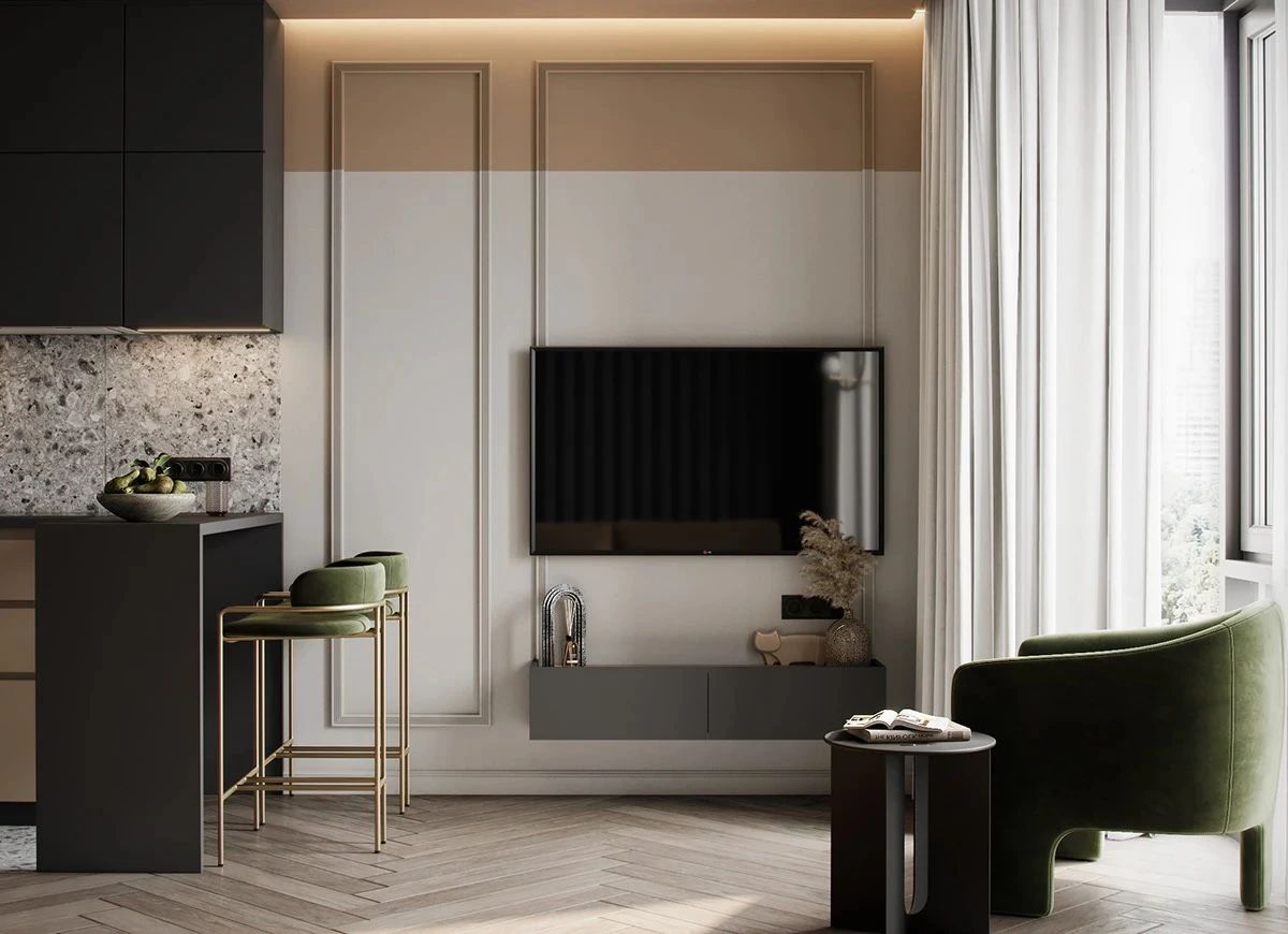 83㎡现代轻奢，自然也高级