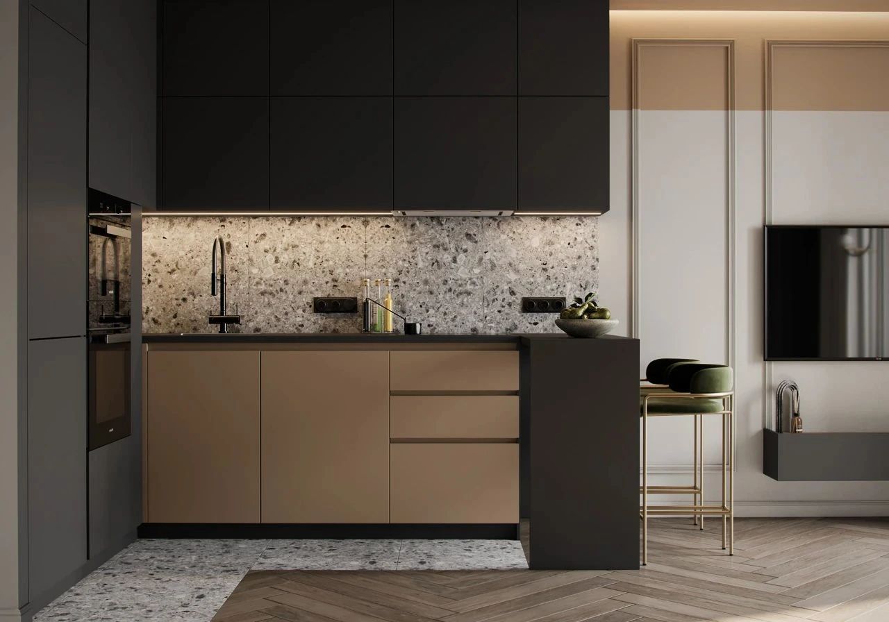 83㎡现代轻奢，自然也高级