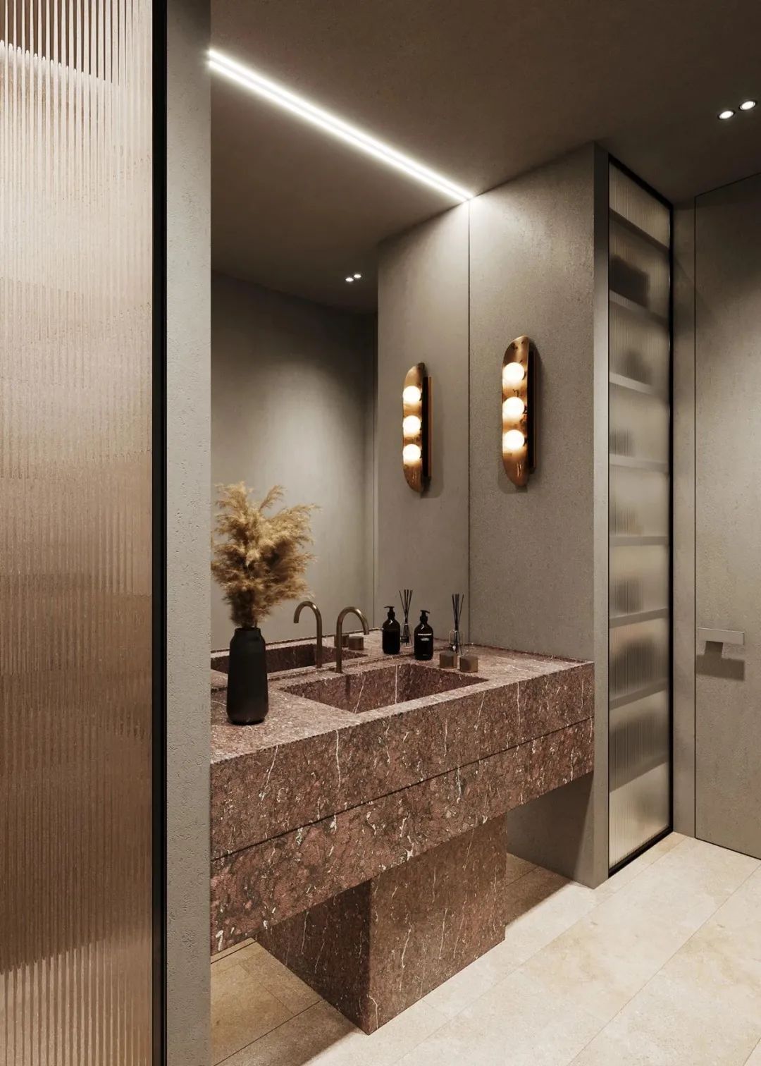 60㎡一居室，极简也高级