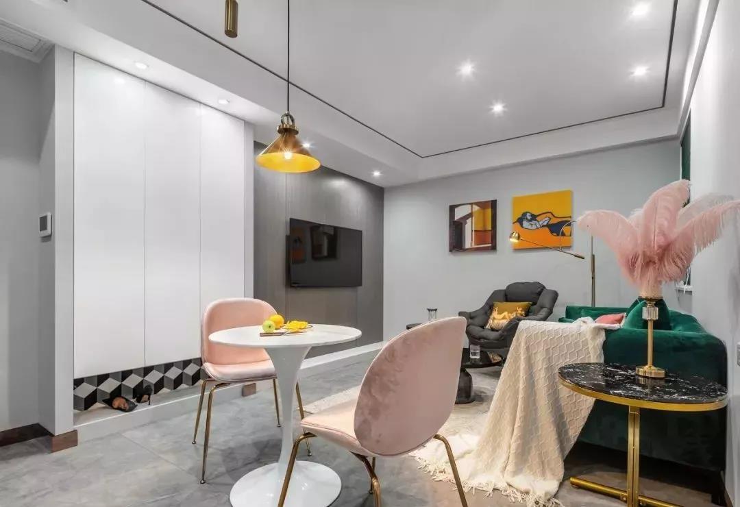 68平的现代轻奢风