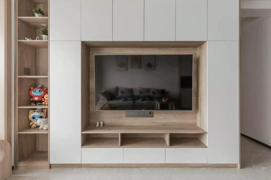 80㎡三居室，合理布局设计