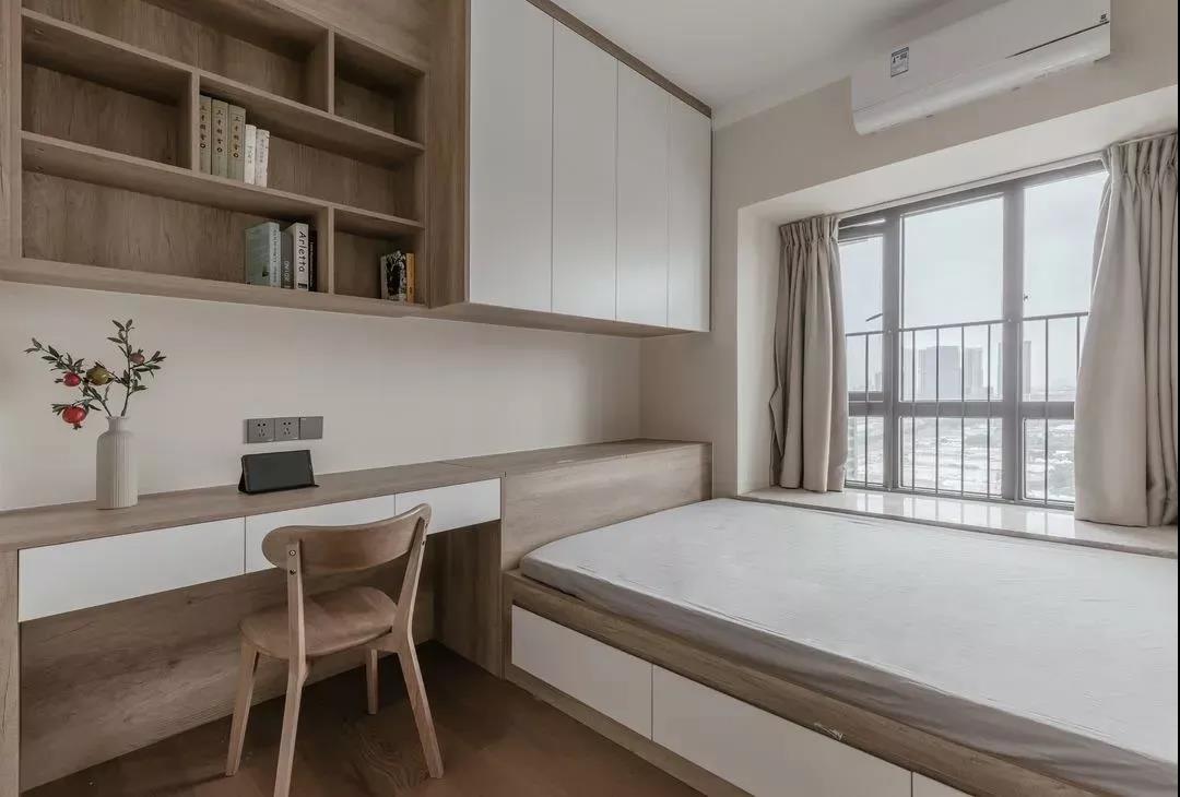 80㎡三居室，合理布局设计