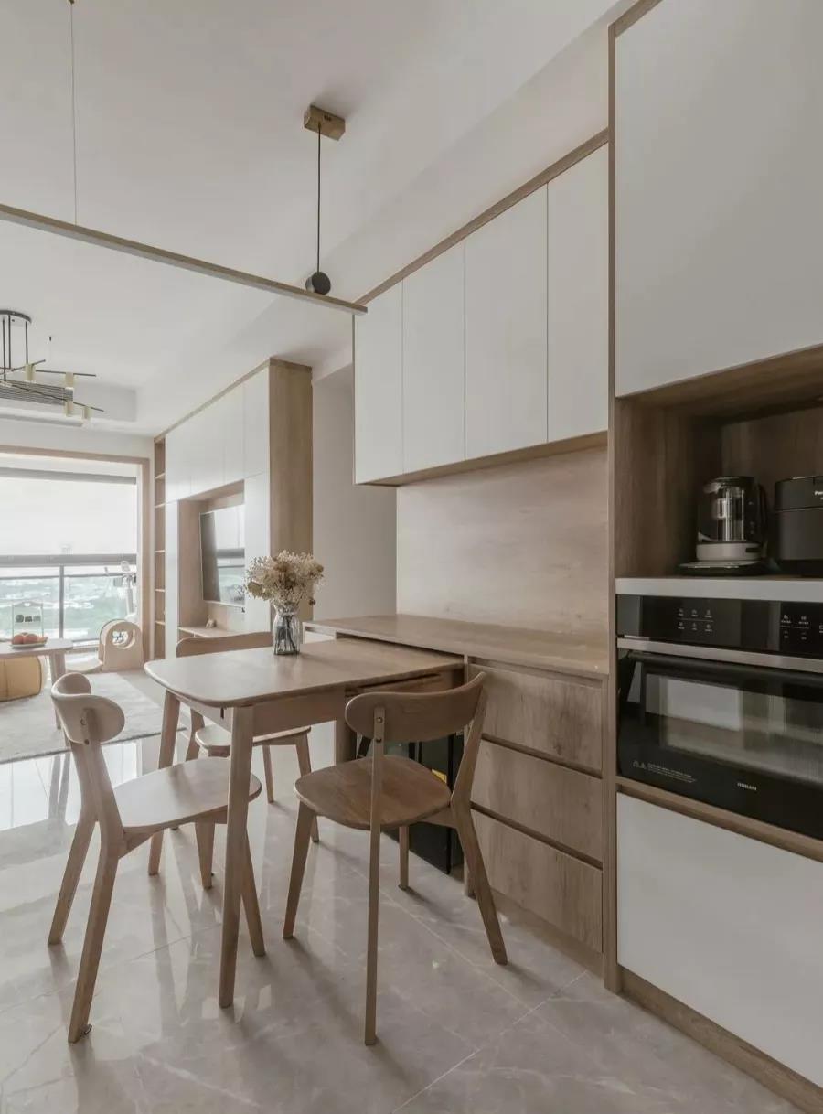 80㎡三居室，合理布局设计