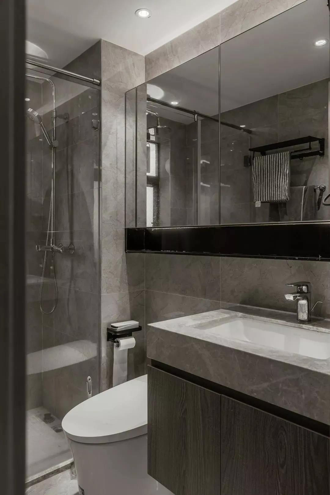 80㎡三居室，合理布局设计